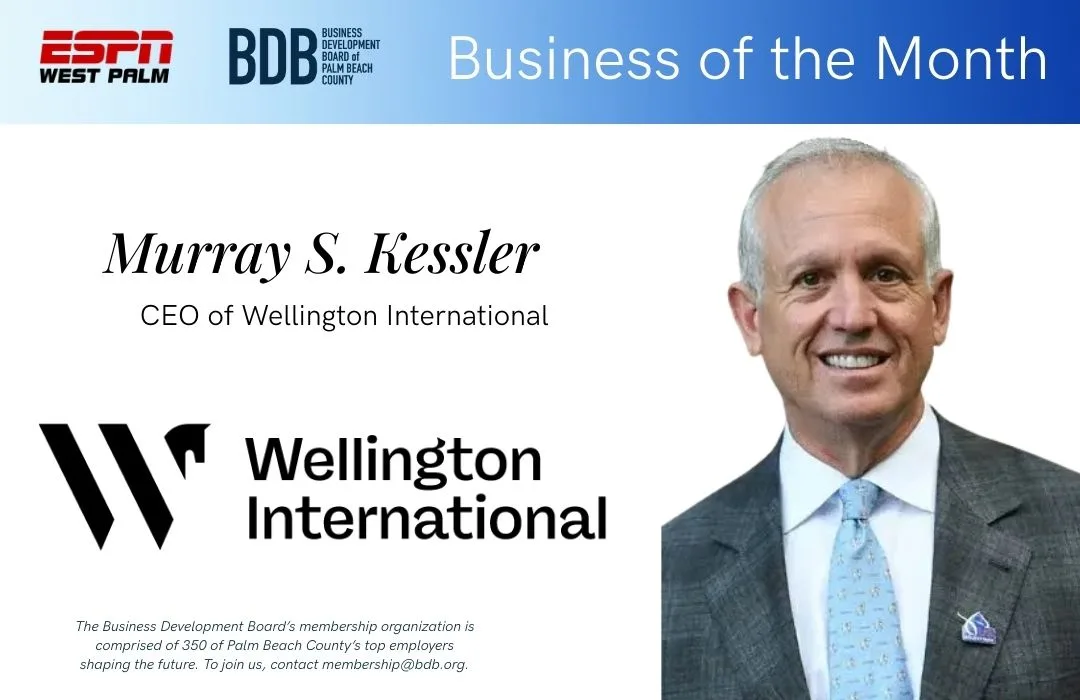 Murray Kessler, CEO of Wellington International, at the Winter Equestrian Festival engaging with attendees