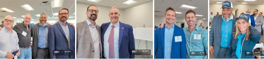 Commercial and industrial real estate leaders at BDB Roundtable in Palm Beach County