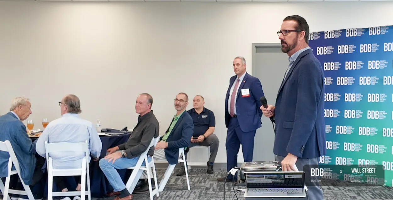 Tim Dougher of the Business Development Board